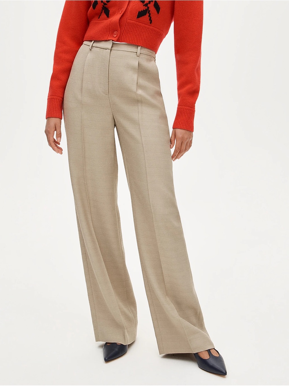 J. Crew Essential Wide Leg Pant
